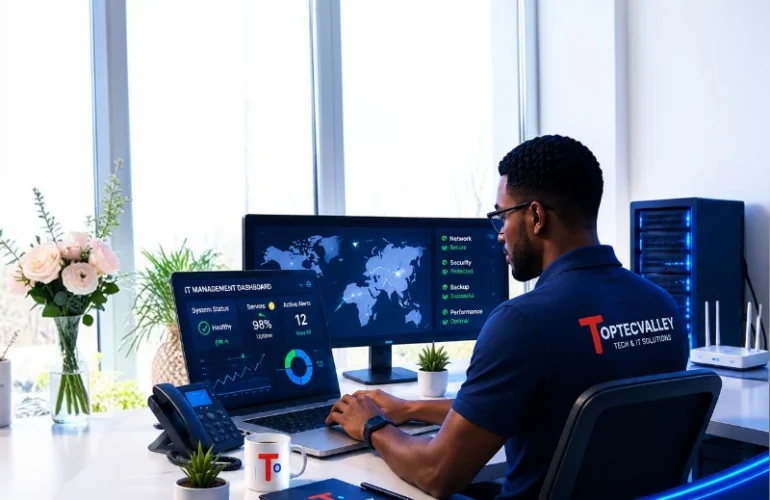 Managed IT Services in Uganda by Toptecvalley