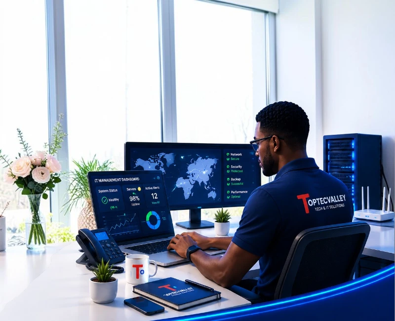 Managed It services Managed IT Services in Uganda by Toptecvalley