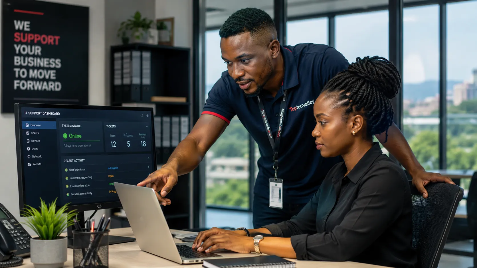 IT support services Uganda for business users and workplace technology