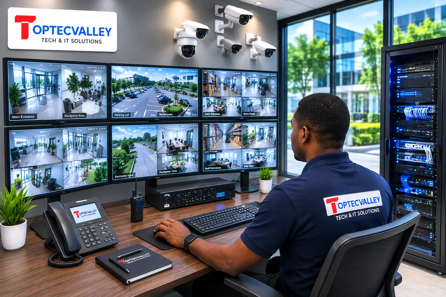 CCTV Surveillance Solutions Uganda by Toptecvalley
