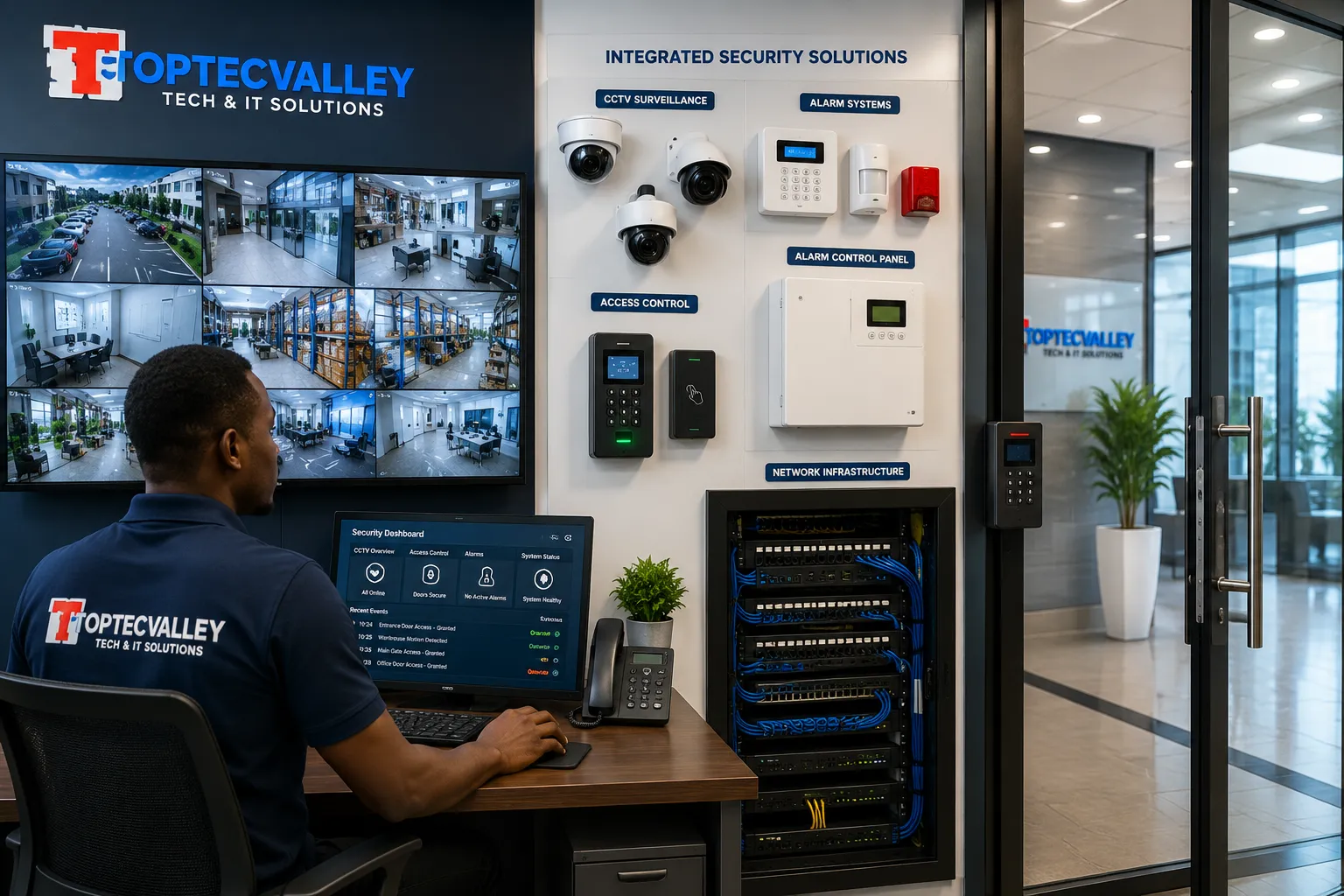 Integrated Security Infrastructure Uganda by Toptecvalley
